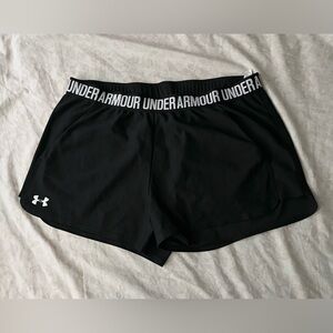 Under Armour Women's Black Athletic Shorts